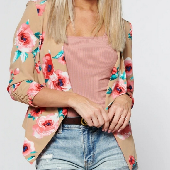 C'EST TOI Jackets & Blazers - BOGO🆓 Nanamacs Floral Blazer
